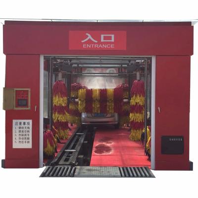 China High quality automatic cleaning system gantry type car washing machine car washing machine price/CE for sale