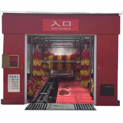 China High quality automatic cleaning system gantry type car washing machine car washing machine price/CE for sale