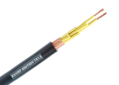 China Custom Size Shielded Control Cable , Copper Braided Multicore CY Control Cable for sale