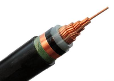 Chine 6/10 kilovolt a échoué le cable électrique moyen examiné par bande de cuivre isolé par XLPE de cuivre de tension de conducteur à vendre
