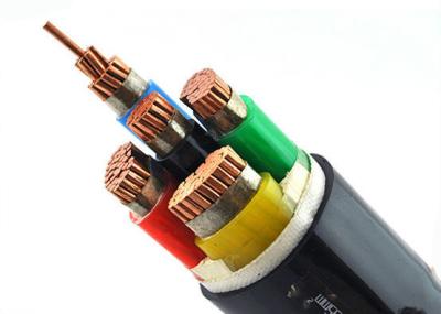 중국 0.6/1kV 방열 3개의 핵심 케이블, 옥외 LSZH 칼집 PVC 구리 케이블 판매용