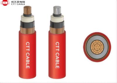 Chine Cable d'alimentation non blindé à tension moyenne à noyau unique CU/XLPE/PVC 3,6/6 kV à 26/35 kV à vendre