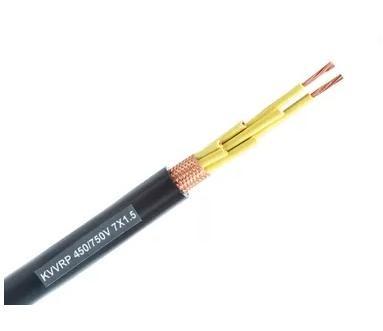China Flexible Control Cable PVC Insulated& Sheathed Braid Shield Screen 450 / 750V CU / PVC / braided shield / PVC for sale