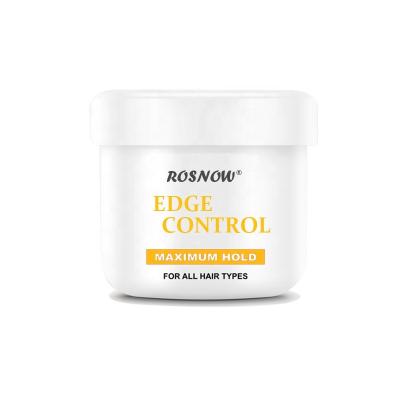 China Low MOQ Organic Private Label Strong Hold No Flaking Hair Gel Edge Control for sale