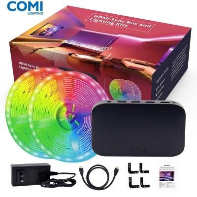 Chine Contrôle synchrone de kits légers ambiants de boîte de synchronisation de HDMI pour le jeu de TV à vendre