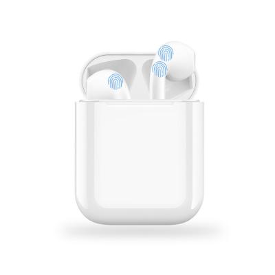 China In-ear new products tws i12 headphones wireless earphone with charging box in-ear headphone for mobile phone for sale