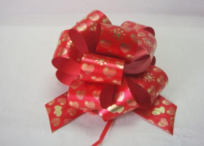 China Christmas Gift Stripes , Swirls Pom Pom Bow , 5