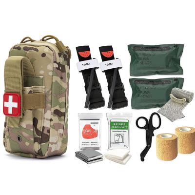 China First Aid Kits EDC Pouch EMT Medical Pouch Survival Camping Tourniquet Bandage Trauma 10*200cm for sale