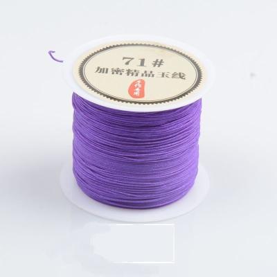 China Bracelet Necklace Beading Tassel String Thread 0.4mm Cord Thread DIY Special Fine Nylon Bracelet Necklace Beading Tassel String Thread for sale
