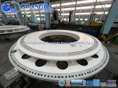 China Se desvía el arrabio EN-GJS-500-7, QT500-7 del grafito esferoidal de los bastidores de la turbina de viento del embase en venta