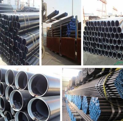 China Painted Oiled ASTM API Seamless Carbon Steel Pipe , 21.3-1220mm large diameter steel pipe for sale
