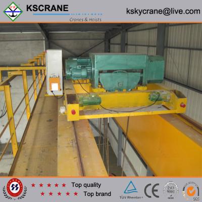 China Factory Direct Sales QD Model 10ton Hoist Double Girder Crane With Good Price for sale