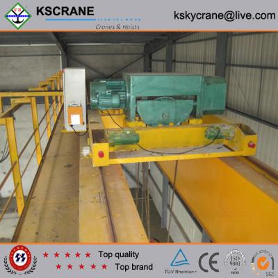 China Twin Travel Overhead Crane 5ton, 10ton for sale