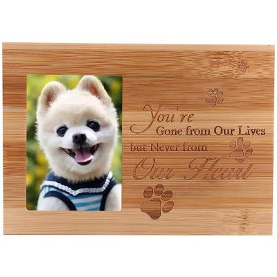 China Wholesale Price Beech Viable Pet Urns Pet Shop Pet Shop Pet Burial Items Casket Dog and Cat Ashes Wooden Box for sale