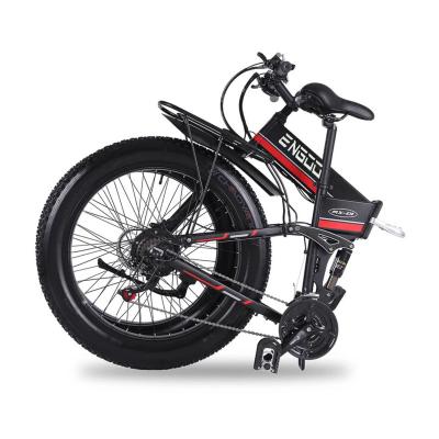 China Hot Selling Aluminum Alloy Folding Tire 1000w Ebike Adult Electric Bicycle Fat Mountain Bike Snow Bike for sale