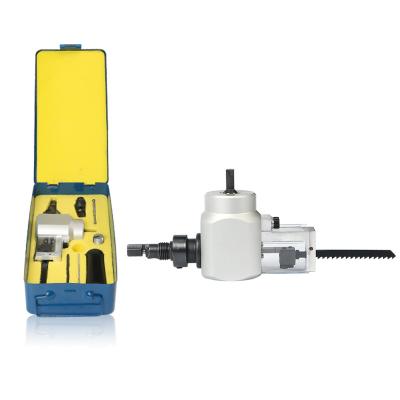 China Cutting 180A multipurpose double head metal sheet cutting tool nibbler saw cutter in metal box for cutting metal and wood for sale