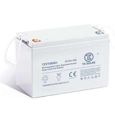 China Long Lasting Home Solar System 12V 100AH 150AH 200AH Gel Battery Deep Cycle 12V 100AH 150AH 200AH Solar Power Storage-Use For Solar Wind Home Using System for sale
