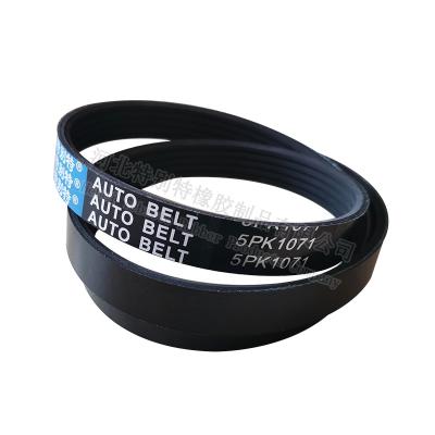 China OEM D5010224370 Multi Wedge Belt Fit for Renault Motor,EPDM Ribbed V belt 5pk1071 for sale