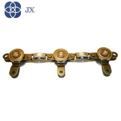China Converyor Techniques Overhead Customized Heating Curing Iron Conveyor Chain And Rail for sale