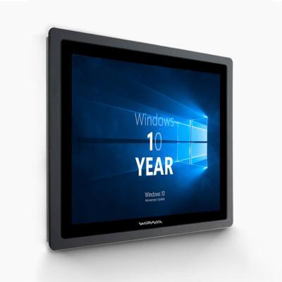 China Custom Industrial Application Logo Wall Mounted Desktop Embedded Industrial Application Tablet All In One Computer With I3/I5/I7 4.0 Core for sale