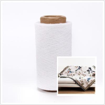 China Antistatic Eco-friendly Regenerated Cotton And Ne10 Ne12 Polyester Blended Yarn For Blankets Weaving for sale