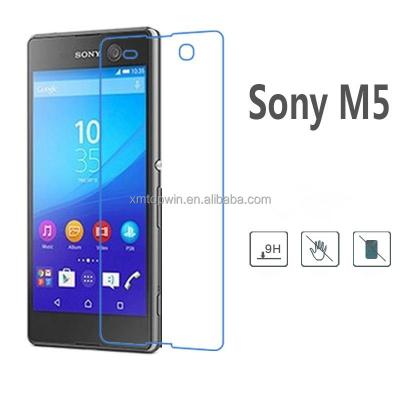 China 9 Years 2.5D Supply 2.5D Anti Shock Cell Phone 9H Screen Protector Anti UV Matte Anti Broken Tempered Glass For Sonys M5 for sale
