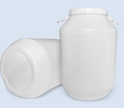 China Tambor de plástico con revestimiento químico de 50L de enzima blanca en venta