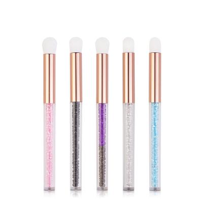 China New Style Diamond Nose Shadow Brush Cosmetic Nose Brush Makeup Nasal Brush for sale