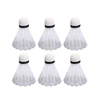 China Nylon High Speed Trainning Badminton Shuttlecocks Badminton Balls For Indoor Outdoor Sports for sale