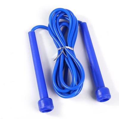 China 2021 Best Quality Plastic Adjustable Speed Wholesale Single Design Jump Rope for sale