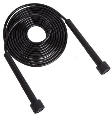 China Comfortable Customized Fitness Black Speed Jump Rope With Adjustable Gear Handles for sale