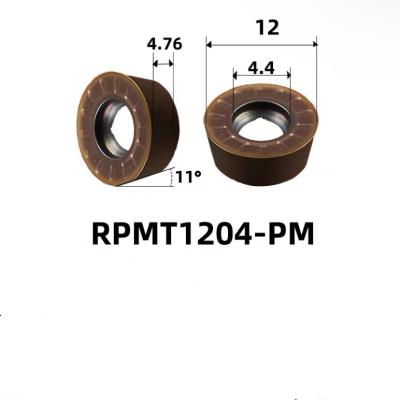 中国 CNC切削ツール CNC丸型カービッドフレッシング 挿入フレッシング カッター CNCカービッド挿入 Km-Rpmt1204-Pm 販売のため