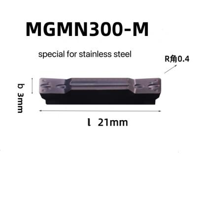 China Inserto de carburo Mgmn inserto de ranura para herramienta de separación CNC Mgmn300-M en venta