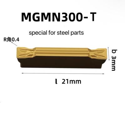 China Inserção CNC para processamento de peças automotivas Mgmn300-T CNC corte de extremo de ranhura de corte lâmina de aço tungstênio Reamer à venda