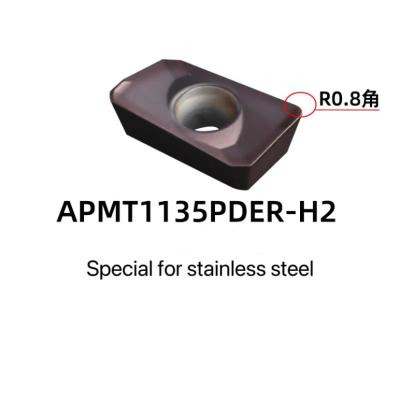 中国 Apmt1135-H2 CNC ツール 高速顔挿入 磨削切削機 急速供給カービッド挿入 販売のため