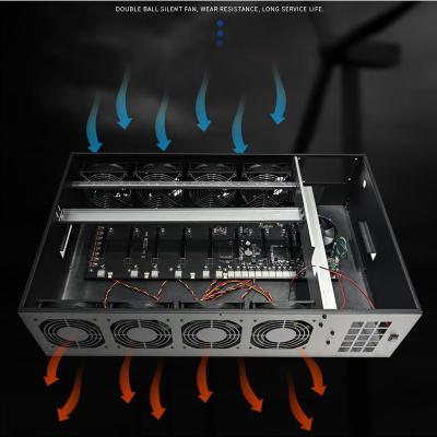 Cina Celeron 1037U Ethereum Coin Crypto Mining Computer ETH Miner 8GPU 64GB SSD 4GB DDR3 in vendita