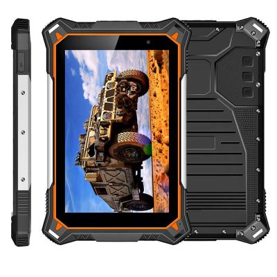 중국 10000mAh IP68 방수 태블릿 PC로 견고한 8인치 데카 코어 4G LTE 산업용 안드로이드 태블릿 PC 판매용
