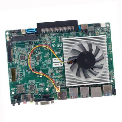 중국 전자 화이트보드용 7번째 I5-7200U OPS Kaby Lake 마더보드 NGFF 및 RS-232 판매용