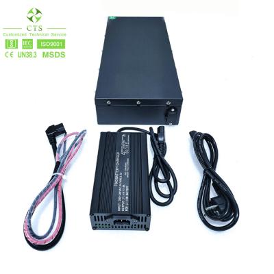 China Bloco personalizado da bateria de lítio de 48V 52V 60V 20ah 30AH 40Ah para o