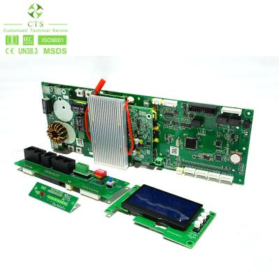China CTS smart BMS lifepo4 15S 16S 48v 100a 150a 200a bms para batería de iones de litio, bms inteligentes 15s 16s con pantalla en venta