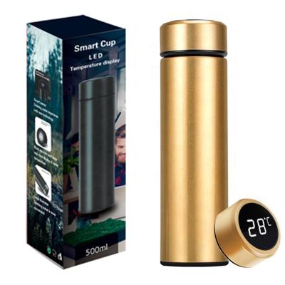 China Viable Insulated Stainless Steel Thermos Thermos Smart Digital Thermo Mugs Tumbler Mugs Viable Insulated Bulk Vacuum Flask for sale