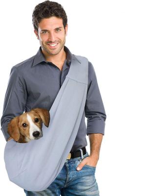 中国 Well-Made Pet-Approved Dog Bag Puppy Carrier Sling with Safety Collar Hook 販売のため