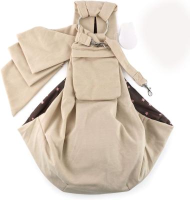 中国 Breathable Fabric Snug-Fit Sling-Style Pet Carrier Bag 販売のため