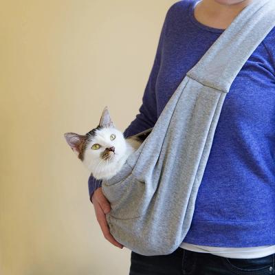 China Dog Sling Carrier Added Adjustable Security Clasp Safe Pet Puppy Pouch à venda