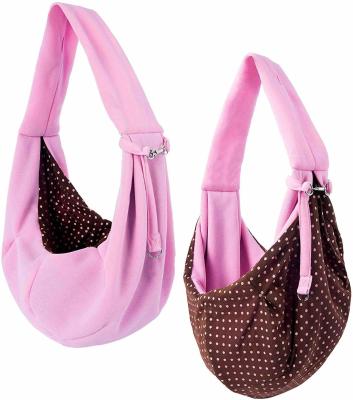 中国 Adorable Portable Pet Papoose Pink Bag Sling Bag Carrier for Cats & Dogs 販売のため