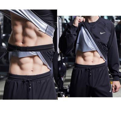 China Slimming Suit Wholesale Speed Up Sweat Running Hot Jacket Silver Weight Loss Fitness Sauna Suits for sale