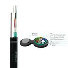 Cina Figura 8 GYTC8S Cavo in fibra ottica autoappoggiante 12 core blindato G652D PVC giacca single mode lac in vendita