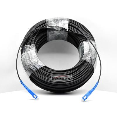 Cina SC/UPC-SC/UPC Ftth Cavo di pre-connessione Simplex Outdoor G657A1 50m 100m Patch Cord in vendita