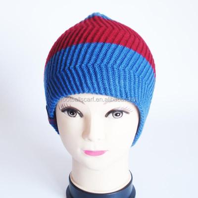 China Wool Blend Acrylic Beanie Knitted Wool Hat Customized by COMMON China Suppliers Wholesale for sale