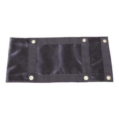 China Factory Supply Waterproof Black Vinyl Coated Dump Truck Tarp for sale